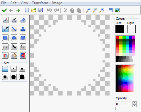 Animated demonstration of fixing zero-alpha pixels in GameMaker