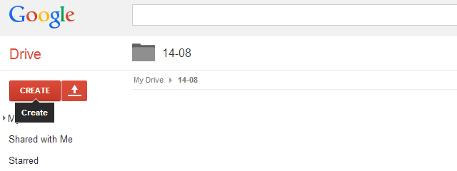 Hosting HTML5 games on Google Drive for free: Creating a folder